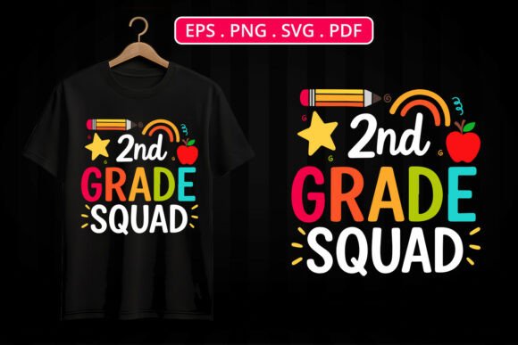 2nd Grade Squad Back to School Teache: Graphics and Print Templates