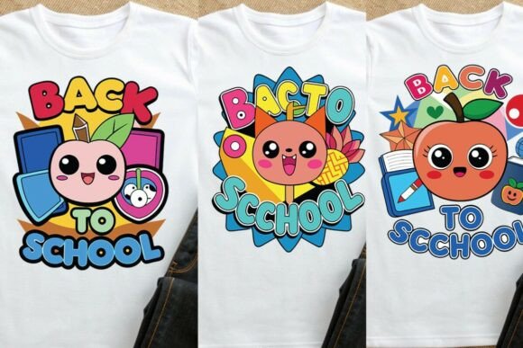 Back to School Cute Cartoon Graphics
