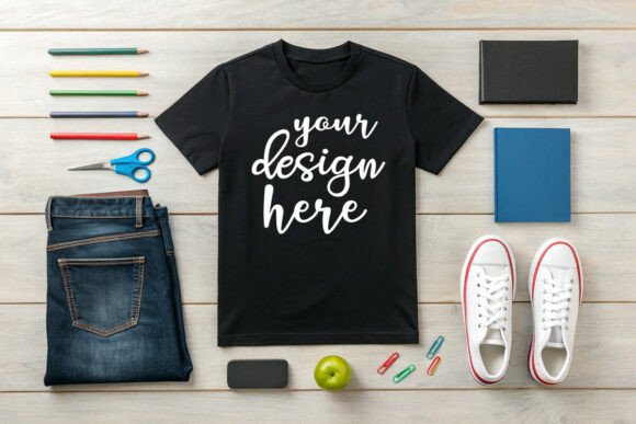 Back to School Mockup: Graphics for Product Mockups