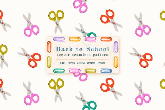 Back to School Pattern Graphics