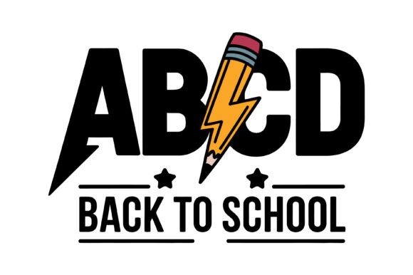 Back to School Pencil Design Graphics