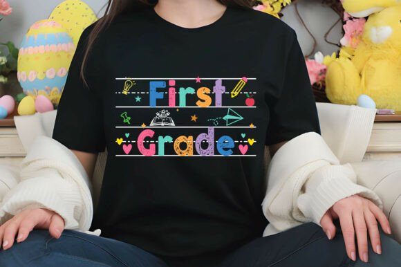 First Grade Teacher Png, Back to School Graphics