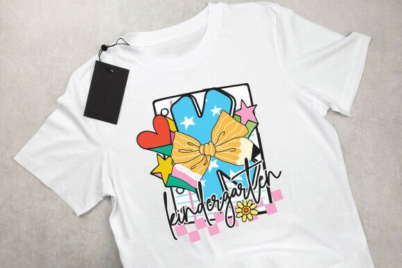 Kindergarten Preppy Back to School PNG Graphics