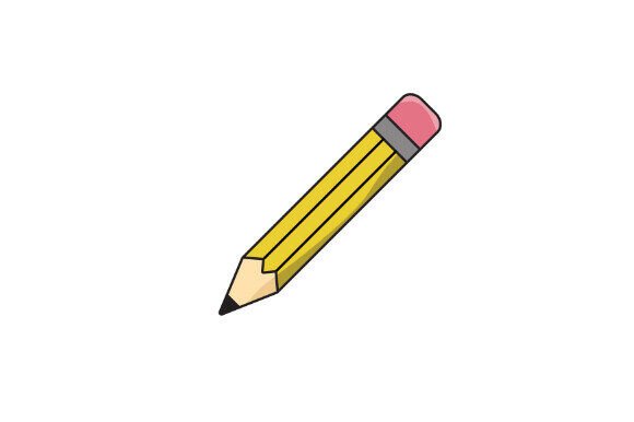 Pencil Line Art Illustration Graphics