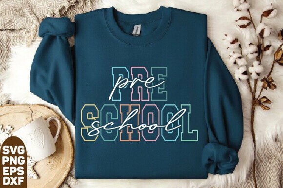 Pre School Svg Png, Back to School Svg Graphics